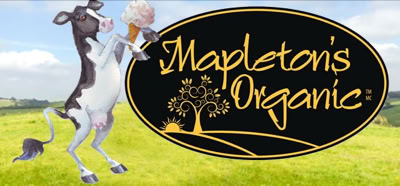 Logo for Mapletons Organic